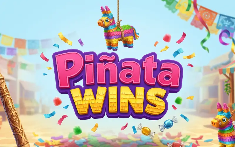 Wypróbuj kolorową i dynamiczną grę Pinata Wins w Win2Chill Casino app.